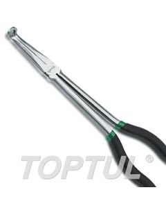 TOPTUL - Клещи дълги 11“ с 5/16“ удължен захват за маркуч