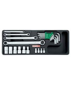 TOPTUL - Комплект торксове 23 бр.