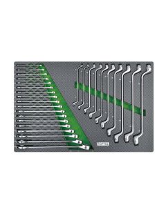 TOPTUL - Комплект звездогаечни ключове и лули