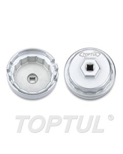 TOPTUL  - Ключ за маслени филтри Toyota, 64.5 mm, 14 страни