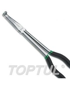 TOPTUL - Клещи дълги 11“ с 5/16“ удължен захват за маркуч