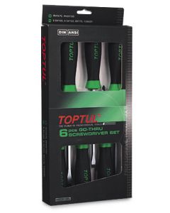 TOPTUL - Комплект отверки ударни, 5 бр.