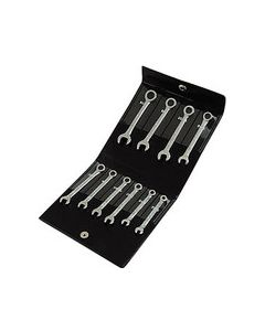 TOPTUL - Комплект звездогаечни ключове, къси, инчови