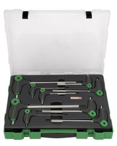 TOPTUL - Комплект шестограми 9 броя